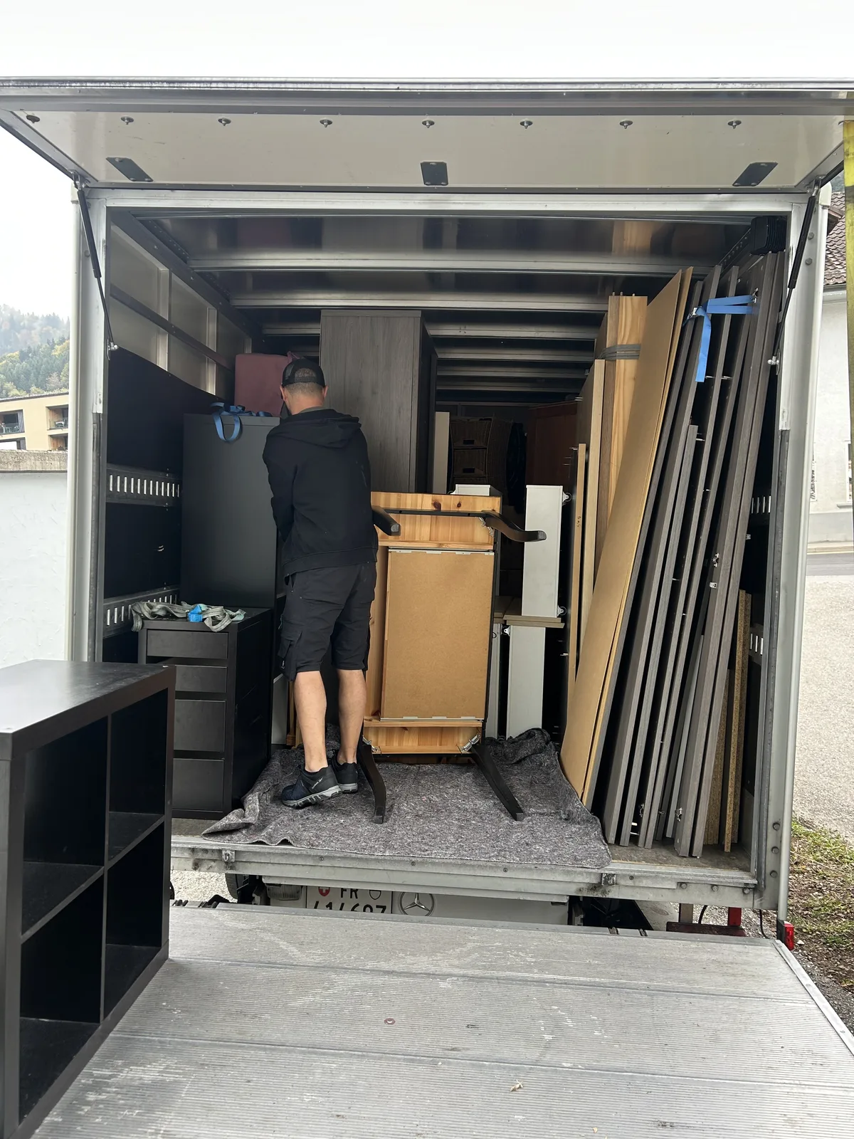 Déménagement, chargement du camion - Recycl' & Move