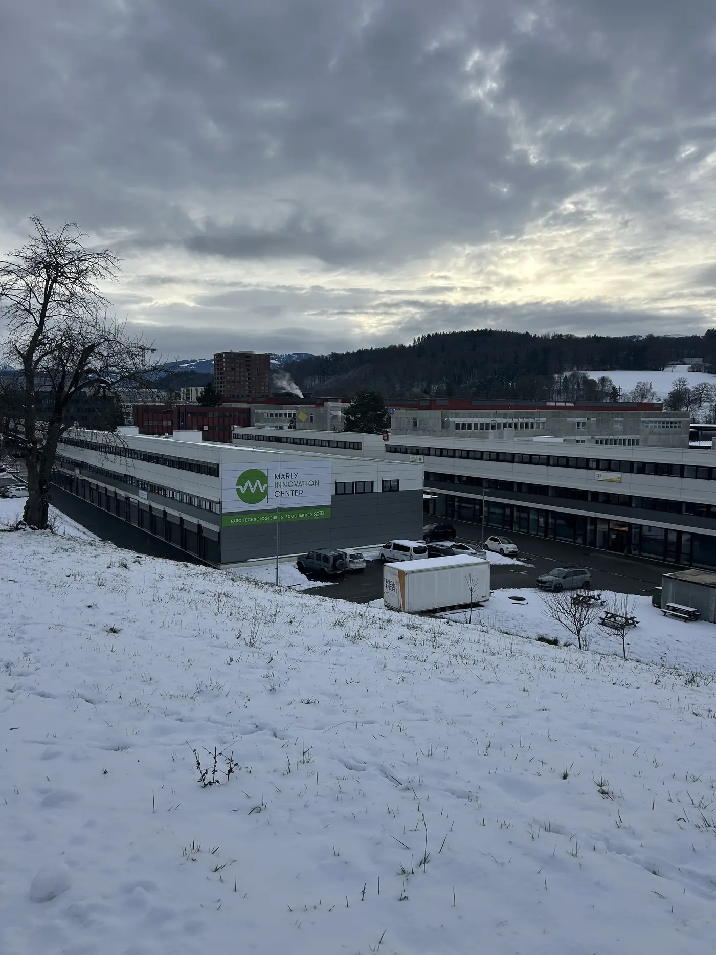 Quartier du Marly Innovation Center, parc technologique et écoquartier à Marly